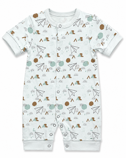 Soft Baby Romper Pack 3 9M-12M | Assorted Prints 7