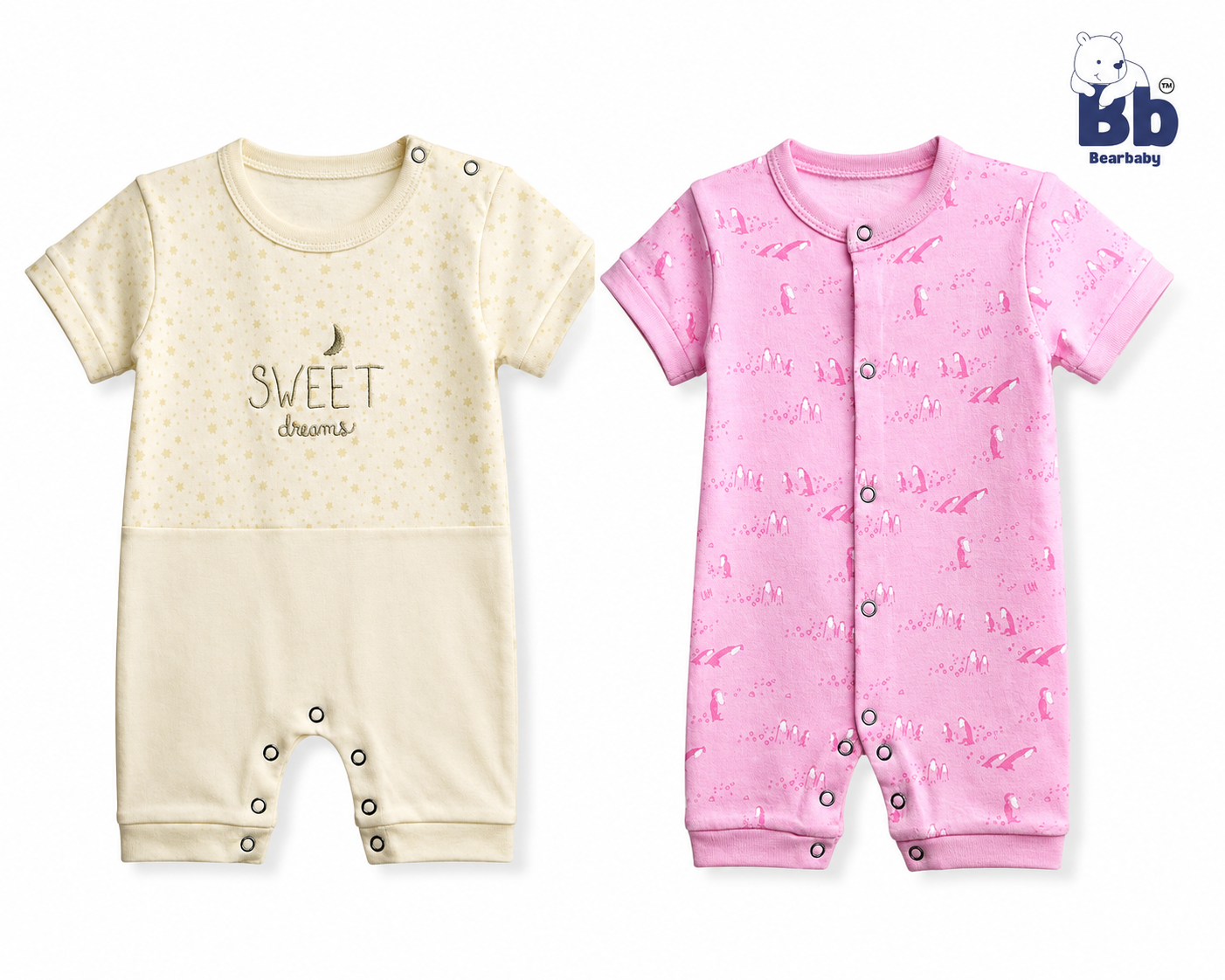 Premium baby outfit combo pack for 9M-12M babies with Assorted Print