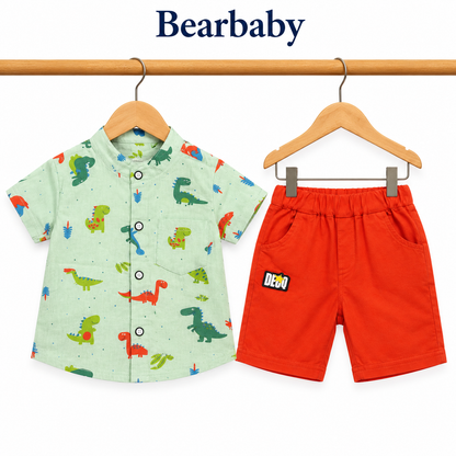 Bearbaby Ocean Adventure Baby Shirt & Shorts Set | 12 Months–4 Years   -14