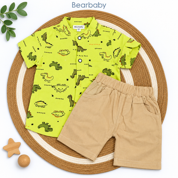 Bearbaby Ocean Adventure Baby Shirt & Shorts Set | 12 Months–4 Years   -14