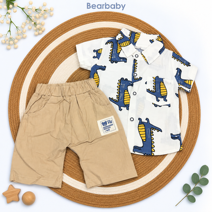 Bearbaby Ocean Adventure Baby Shirt & Shorts Set | 12 Months–4 Years   -14
