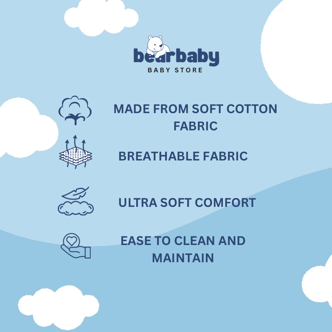 Embroidery Premium Baby Sleeping Bag/ Carry Nest/Mattress