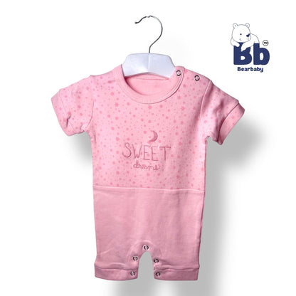 Baby Cotton Jumpsuit-UniSex 3m-6m-Combo Pack of 3-Assorted Prints 4