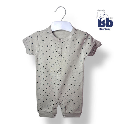 Baby Cotton Jumpsuit-UniSex 3m-6m-Combo Pack of 3-Assorted Prints 4