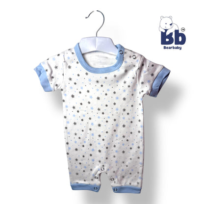 Baby Cotton Jumpsuit-UniSex 3m-6m-Combo Pack of 2-Assorted Prints 6