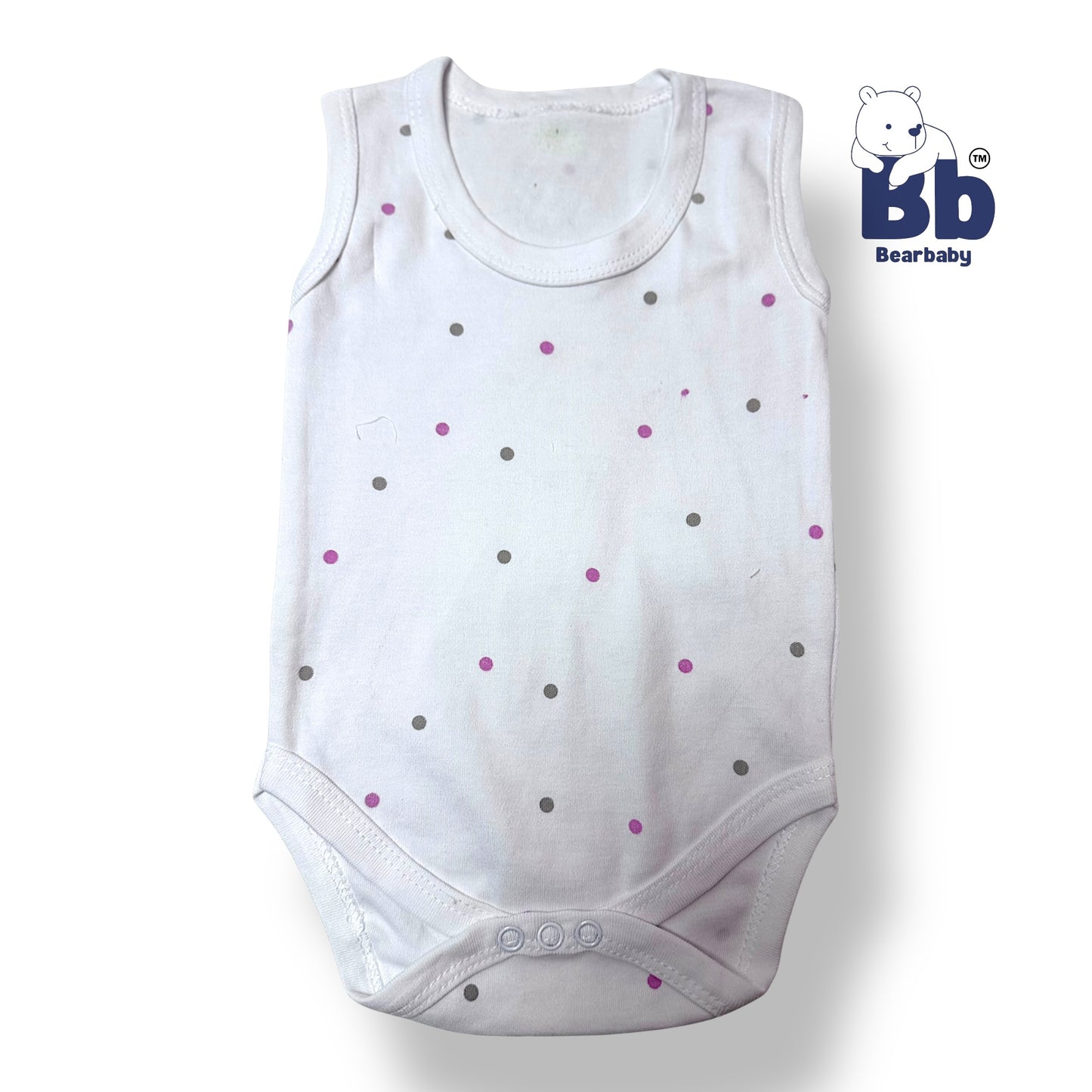 Combo Pack of 6 -Baby Cotton Roamper/UniSex 0m-3m-6-Assorted Prints-White shade 3