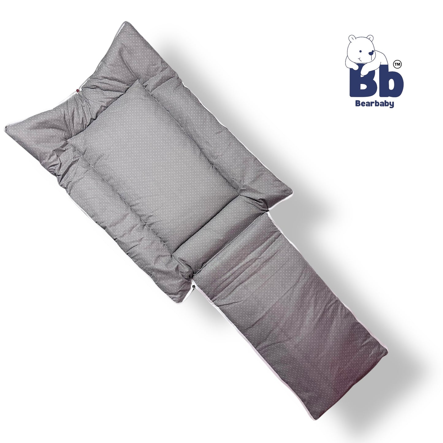 Embroidery Premium Baby Sleeping Bag/ Carry Nest/Mattress/Elephant Print