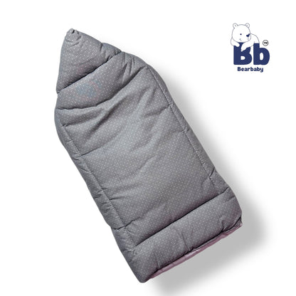 Embroidery Premium Baby Sleeping Bag/ Carry Nest/Mattress/Elephant Print
