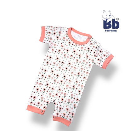 Baby Cotton Jumpsuit-UniSex 6m-9m-Combo Pack of 3-Assorted Prints 2