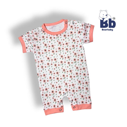 Baby Cotton Jumpsuit-UniSex 6m-9m-Combo Pack of 3-Assorted Prints 5