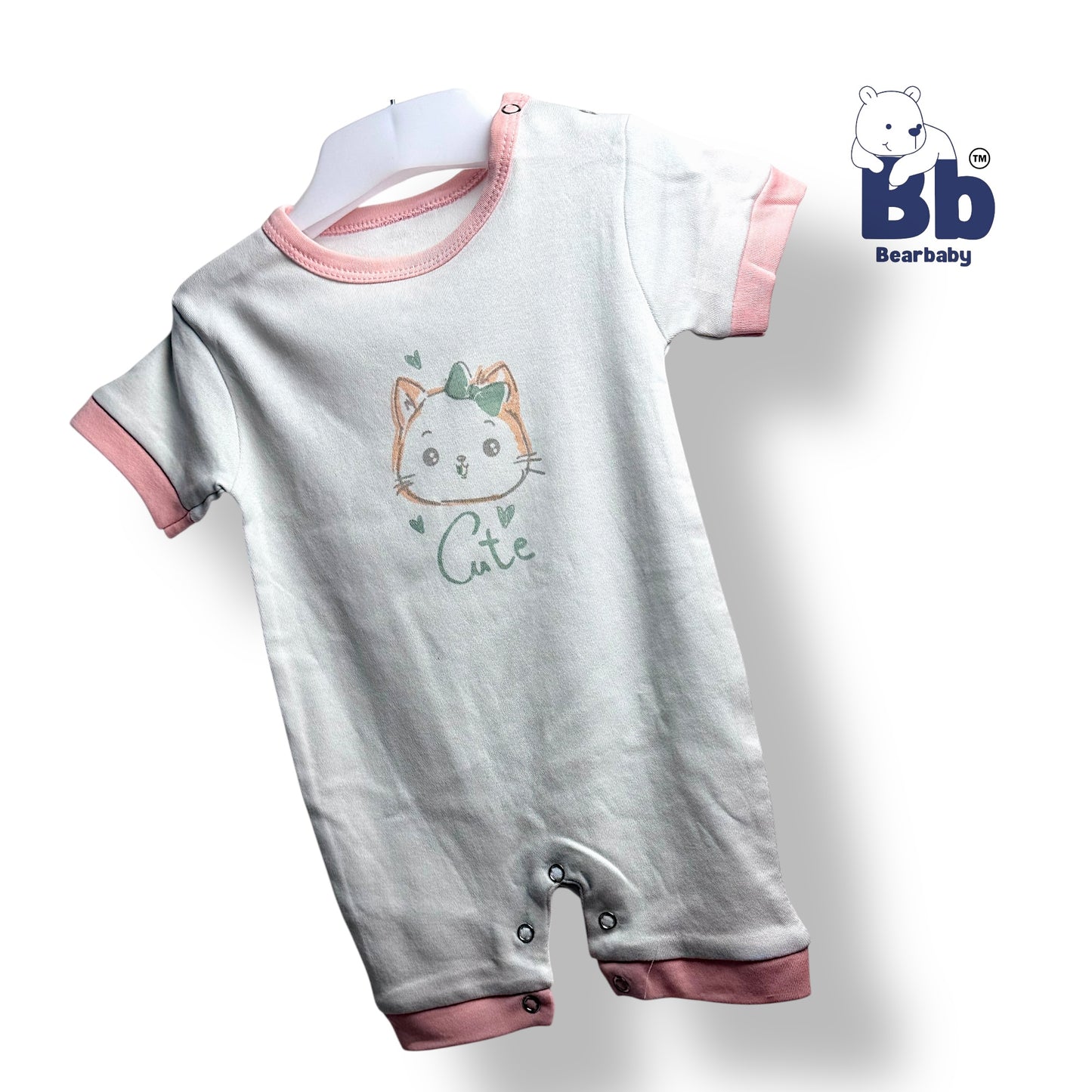 Baby Cotton Jumpsuit-UniSex 9m-12m-Combo Pack of 2-Assorted Prints 4