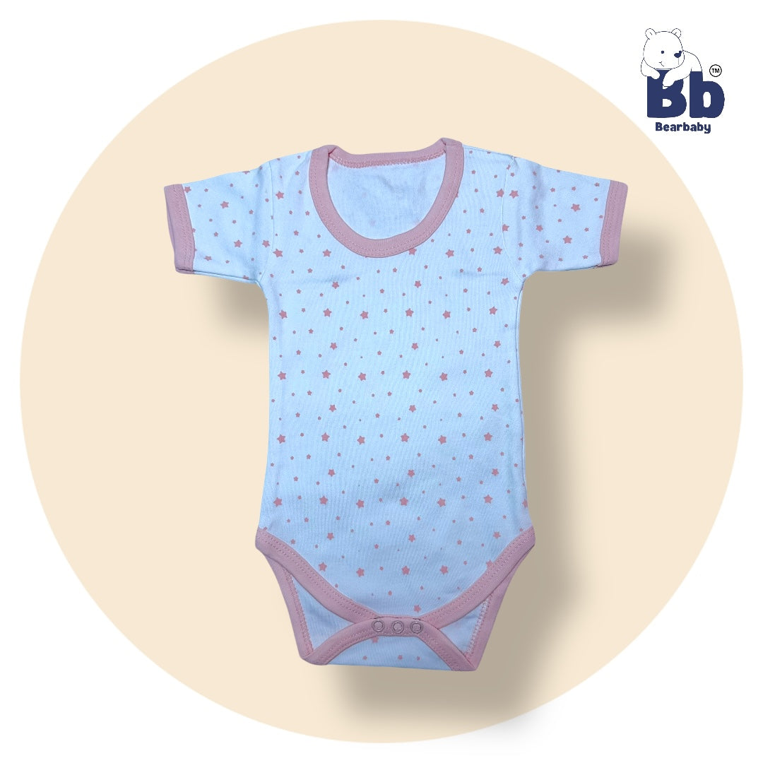 Baby Cotton Roamper Half Sleev/UniSex -Size 6M to 9M-Combo Pack Of 5-Multi Print