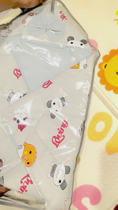 bearbaby cotton baby sleeping blaket 